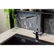 Alternative view of 3-Wege Wasserhahn | Messing, verchromt